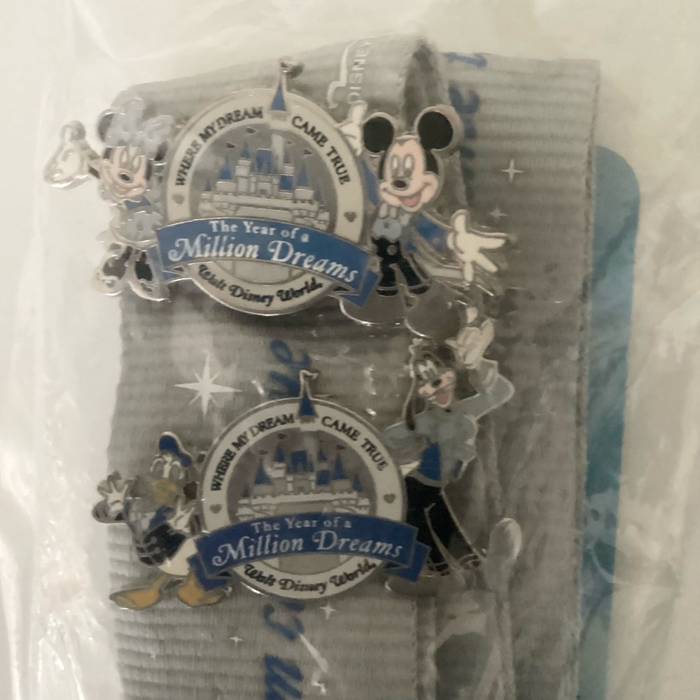 Disney “Year of a Million Dreams” Pin Set